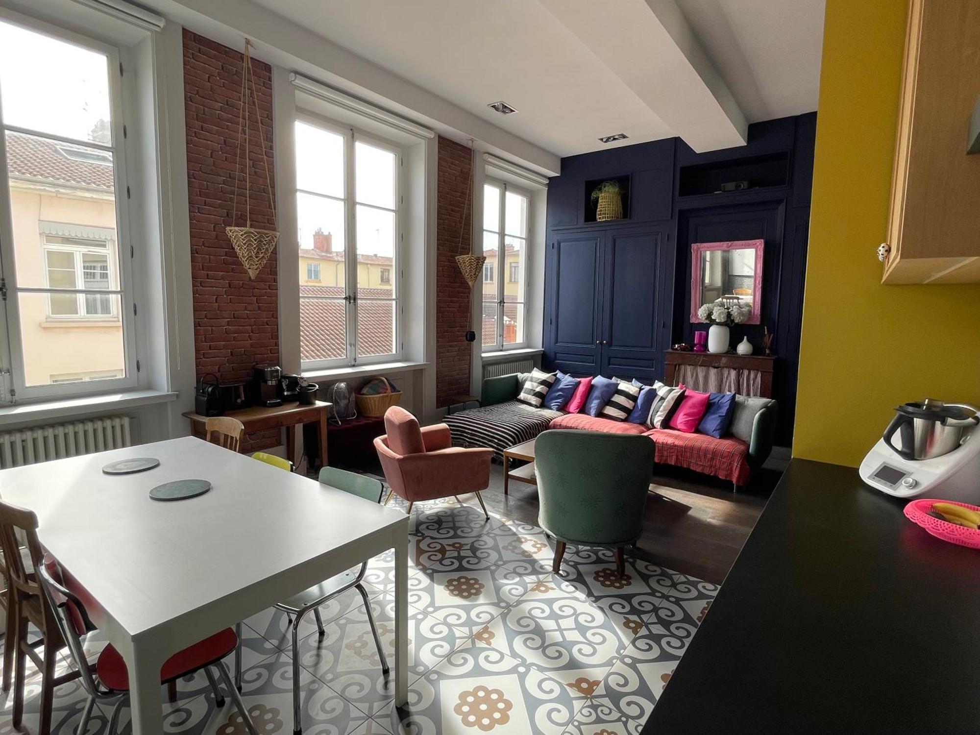Lyon4 Cocooning Centre Croix Rousse 86M2-4P 아파트 외부 사진